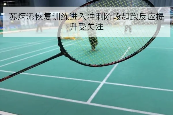 苏炳添恢复训练进入冲刺阶段起跑反应提升受关注
